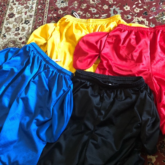 4 pair of adult small basketball shorts w/ pockets - Picture 1 of 1